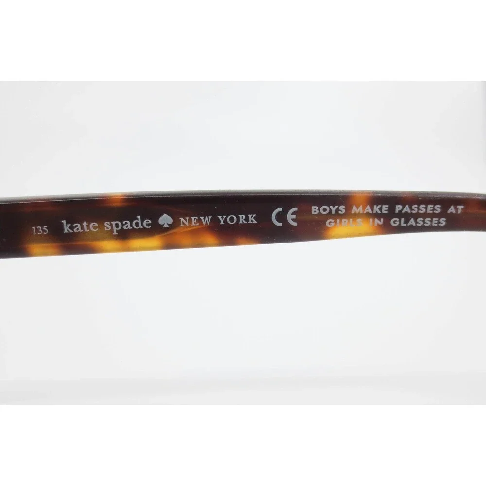 Kate Spade Sharla 01Q7 Tortoise Rectangular Eyeglasses Frames 52-15-135